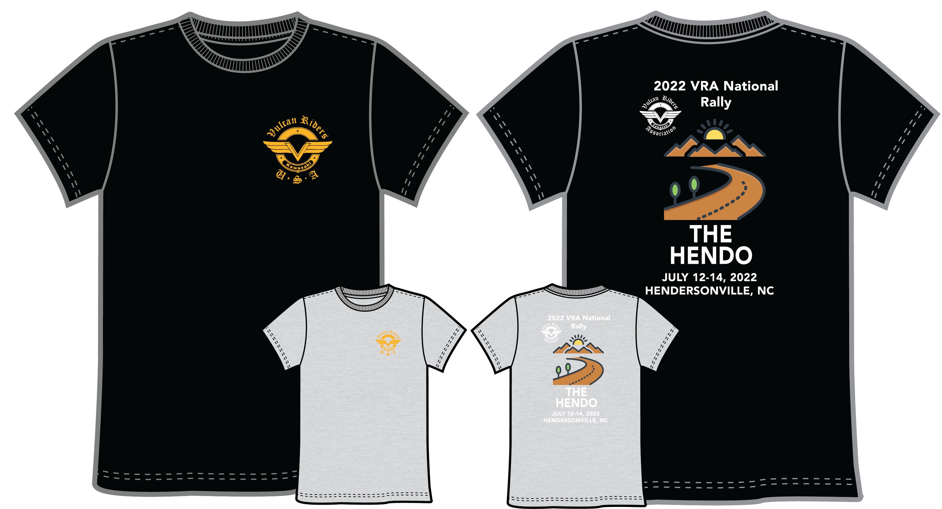 2022 - National Rally "The Hendo" T-shirt